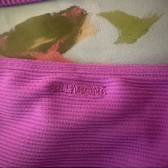 Billabong Purple Ribbed Bikini - Picture 2 of 2